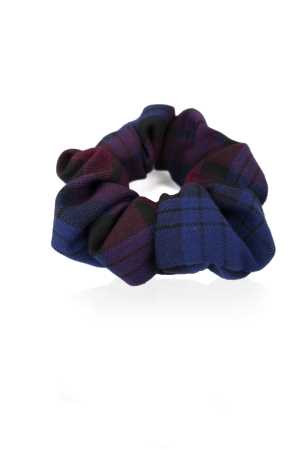 Catholic Tartan Scrunchie